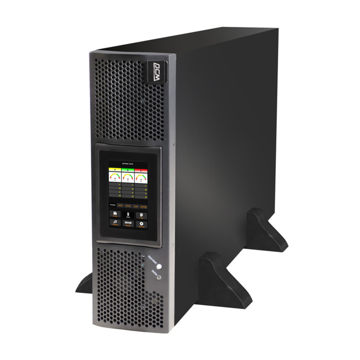 Источник бесперебойного питания Powercom VGD-II-10K33RM (Цвет: Black)
