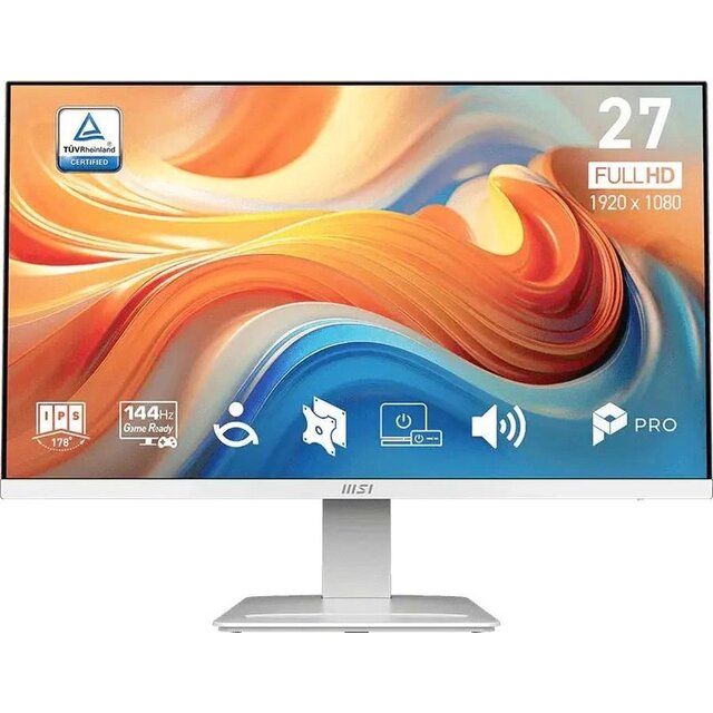 Монитор MSI 27" Pro MP273W E14A, белый