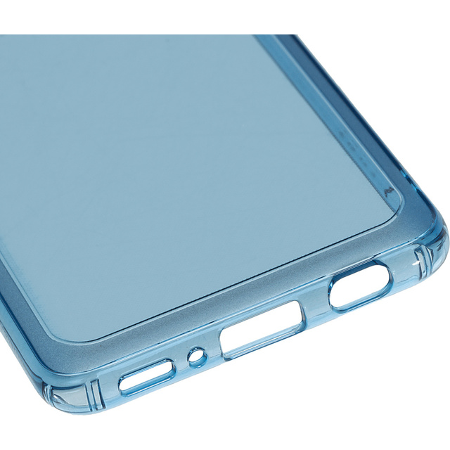 Чехол-накладка Araree A cover для смартфона Samsung Galaxy A41 (Цвет: Blue)