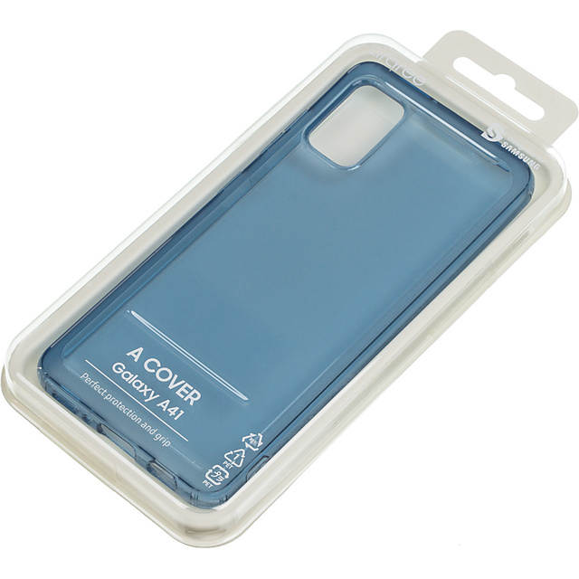 Чехол-накладка Araree A cover для смартфона Samsung Galaxy A41 (Цвет: Blue)