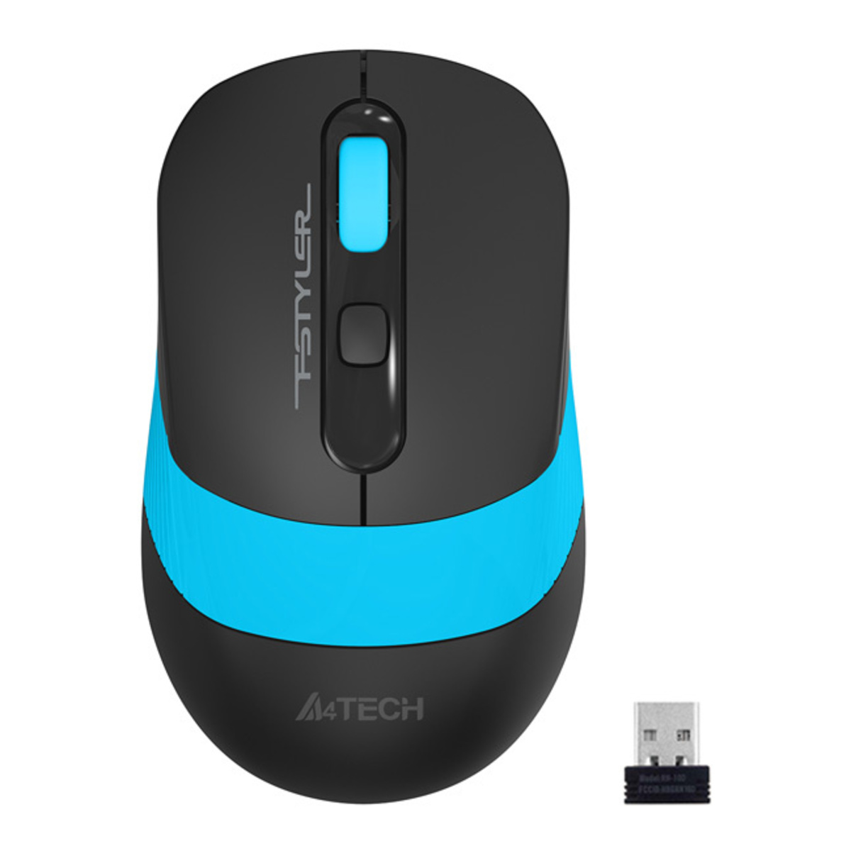 Беспроводная мышь A4Tech Fstyler FG10S (Цвет: Black / Blue)