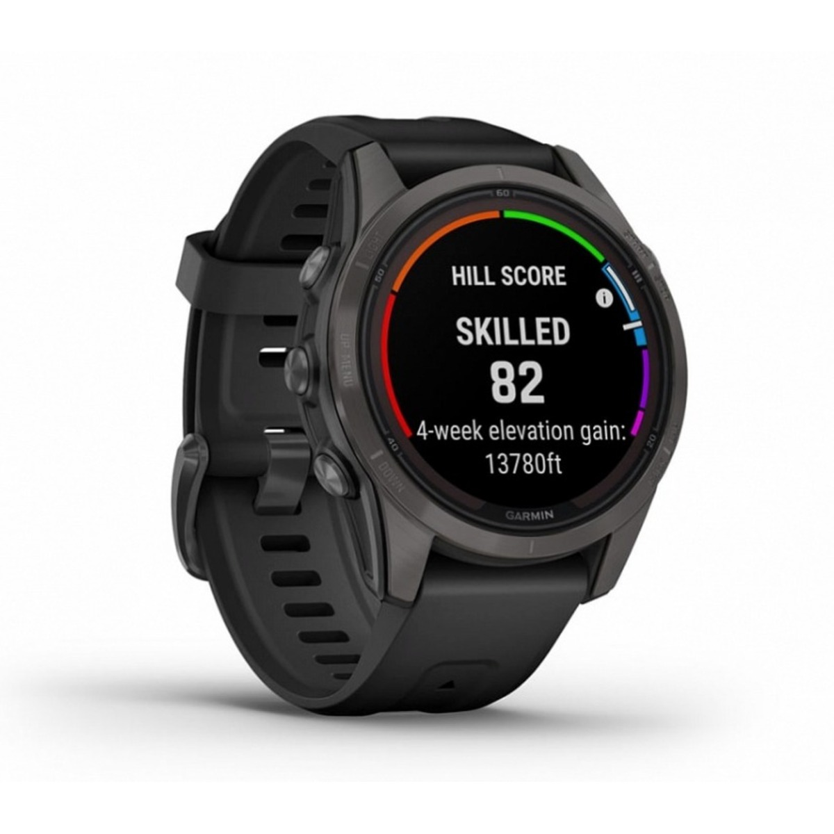 Умные часы Garmin Fenix 7S Pro Sapphire Solar (Цвет: Carbon Gray)