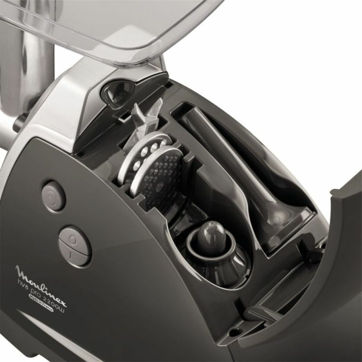 Мясорубка Moulinex HV8 Pro ME686832 (Цвет: Silver / Black)