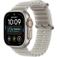Умные часы Apple Watch Ultra 4 49mm Titanium Case with Ocean Band (Цвет: Natural/Translucent Gray)