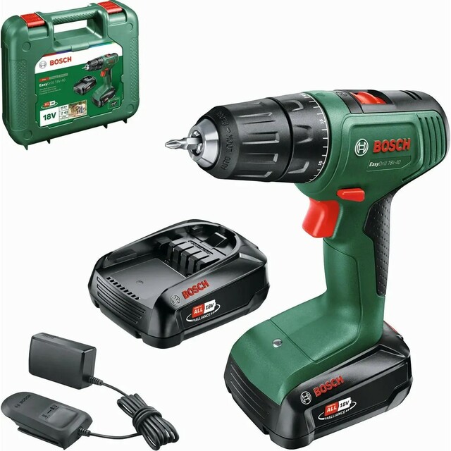 Дрель-шуруповерт Bosch EasyDrill (Цвет: Green)