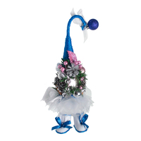 Новогодняя игрушка Ёлочка-топотушка (Цвет: Blue/White)