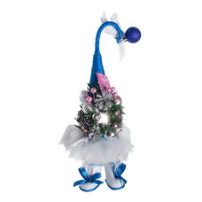 Новогодняя игрушка Ёлочка-топотушка (Цвет: Blue/White)