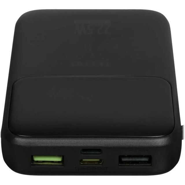 Внешний аккумулятор Tecno Pocket S101Q 10000mAh, черный