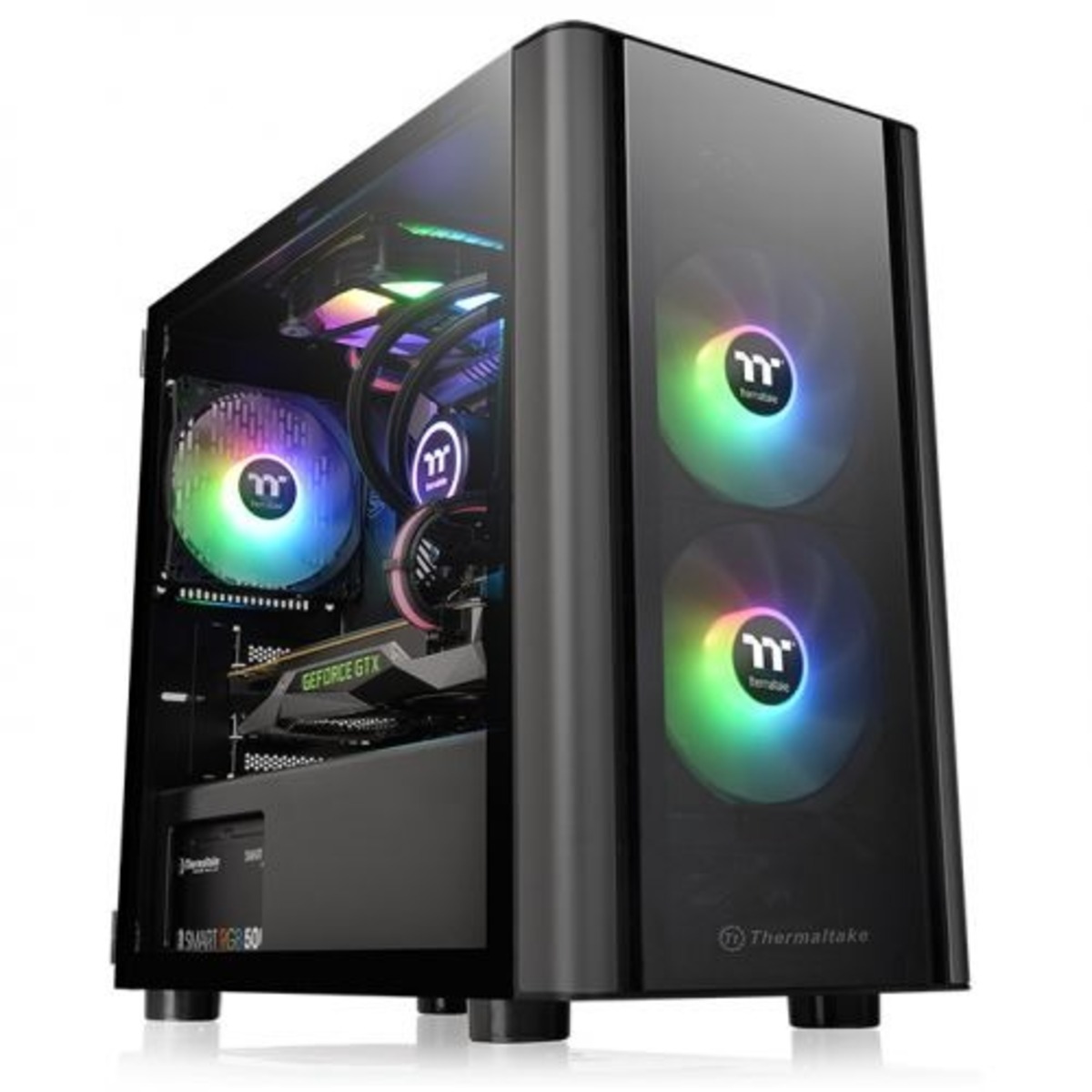 Корпус Thermaltake V150 TG (Цвет: Black)