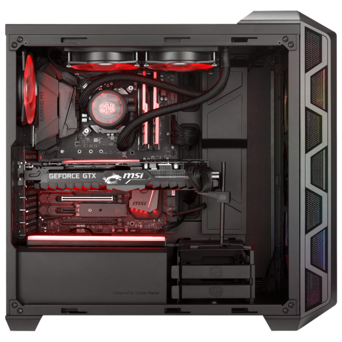 Корпус Cooler Master MasterCase H500 ARGB (Цвет: Black)