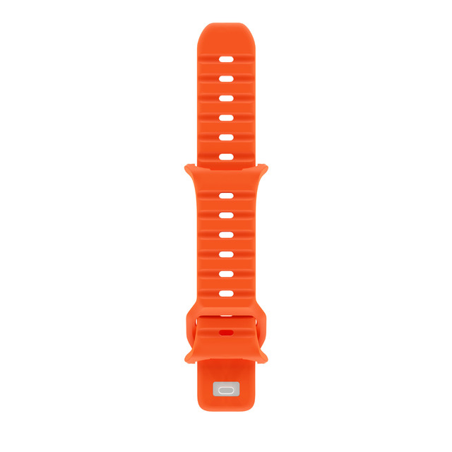 Ремешок силиконовый VLP Pulse Band для Samsung Watch Ultra 47 мм, оранжевый