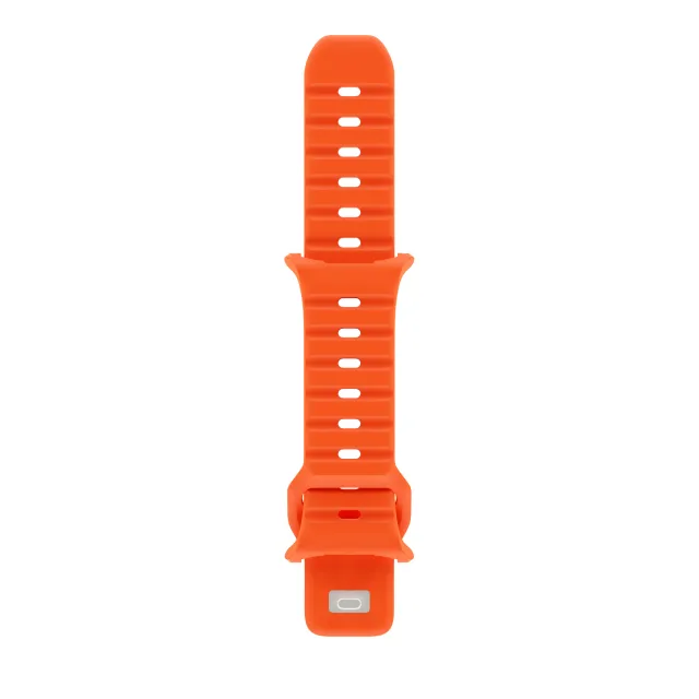 Ремешок силиконовый VLP Pulse Band для Samsung Watch Ultra 47 мм, оранжевый
