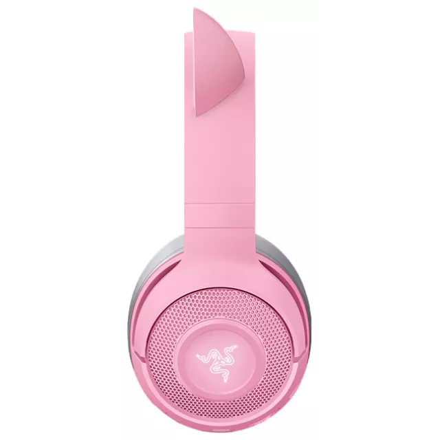 Наушники с микрофоном Razer Kraken BT - Kitty Edition - Quartz (Цвет: Pink)