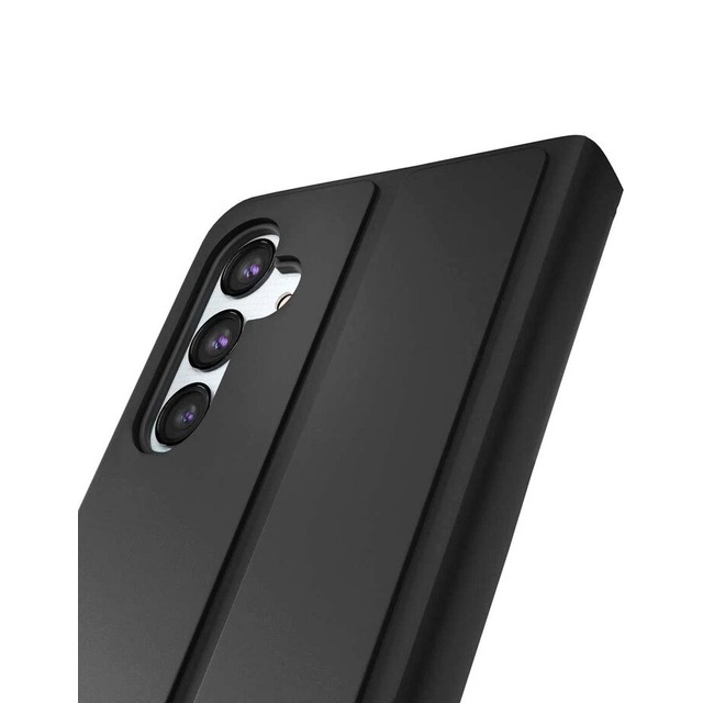 Чехол-книжка VLP Shell Сase для смартфона Samsung Galaxy A55 (Цвет: Black)
