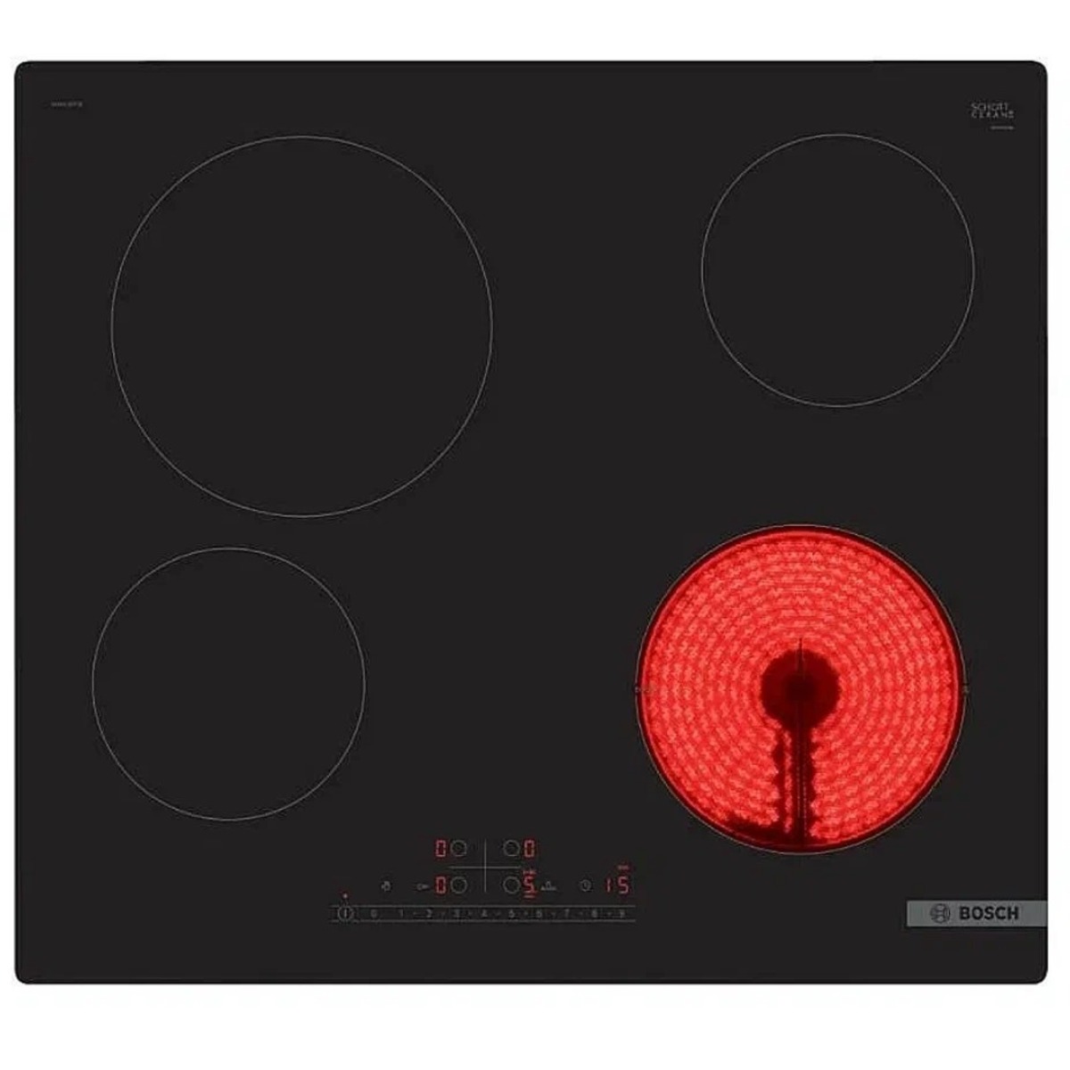 Варочная панель Bosch PKE611FP2E, черный
