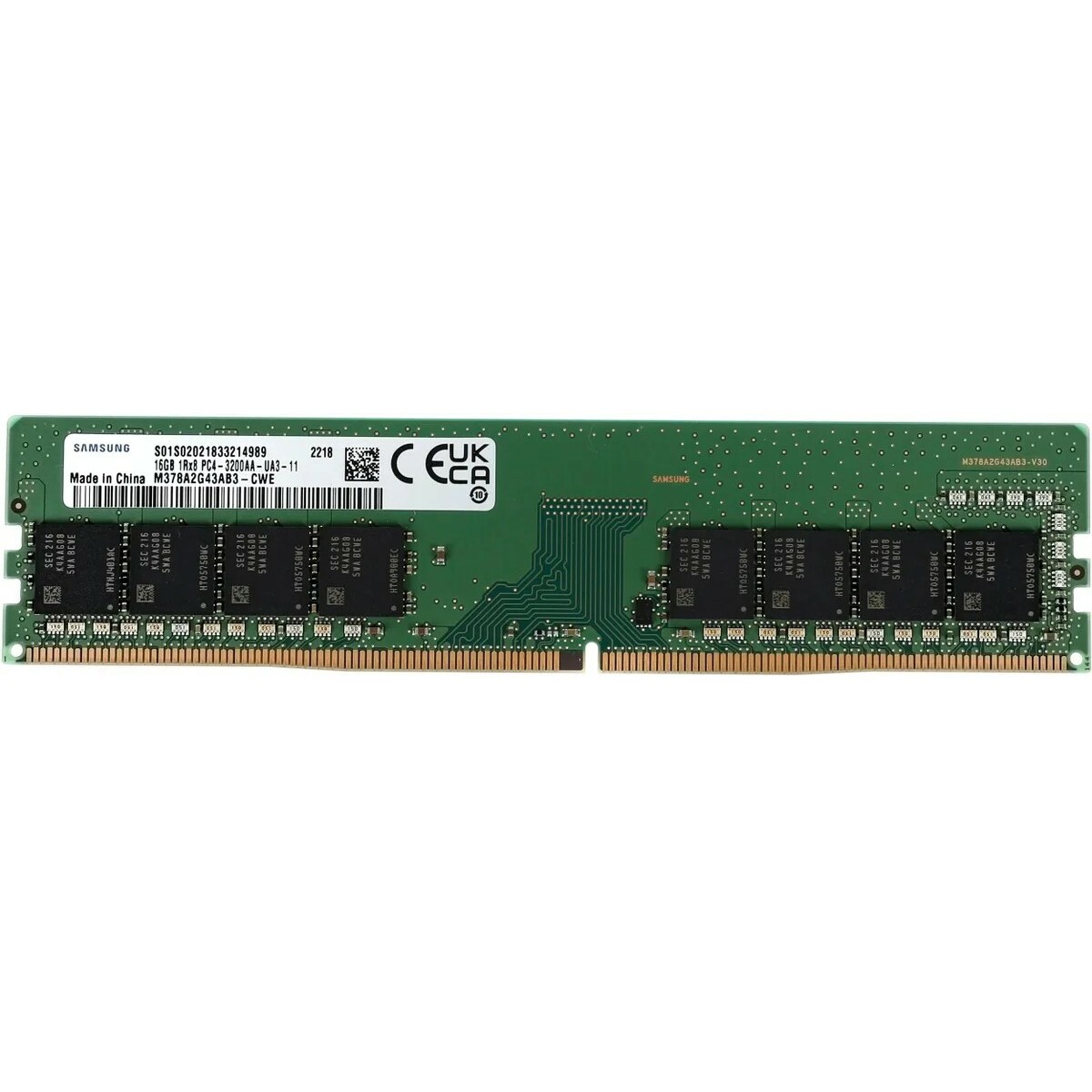 Память DDR4 16Gb 3200MHz Samsung M378A2G43AB3-CWE