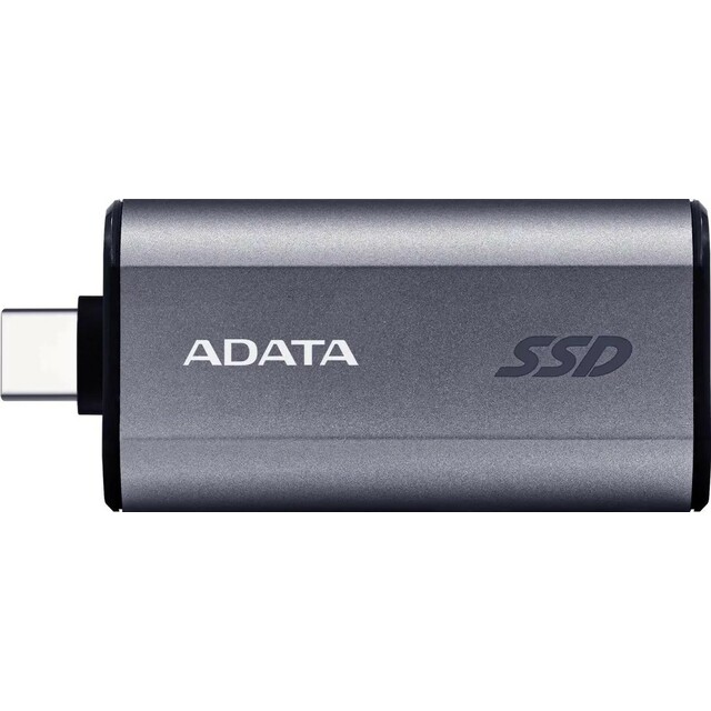 Накопитель SSD A-Data USB3.2 Gen2 1TB SC750-1000G-CCBK (Цвет: Gray)