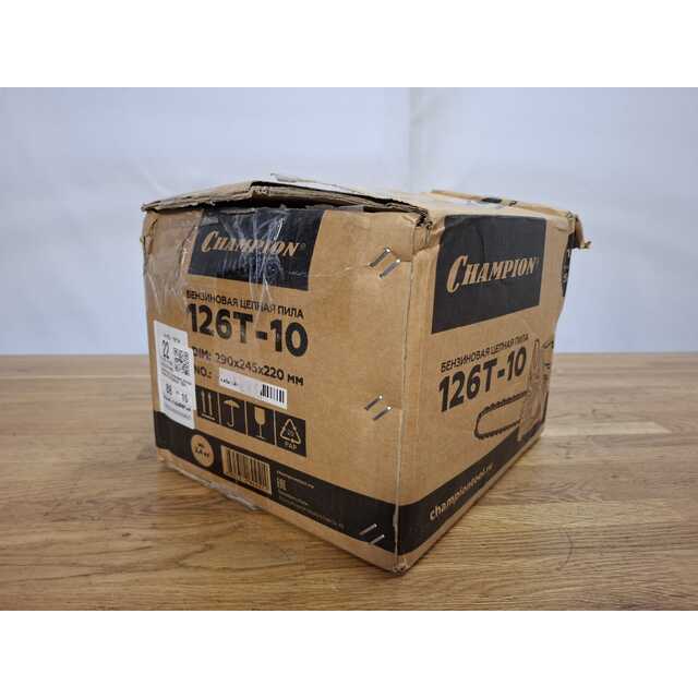 Бензопила Champion 126T-10 (Цвет: Yellow / Black) Бензопила Champion 126T-10 (Цвет: Yellow / Black)