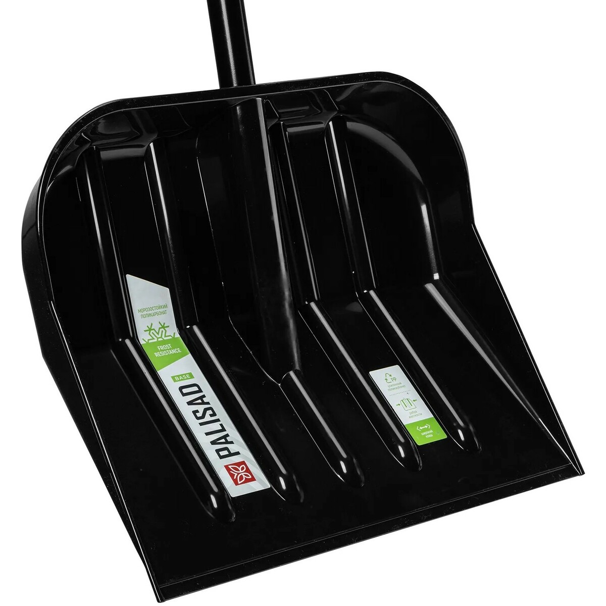 Лопата для уборки снега Palisad 61644 (Цвет: Black/Green)