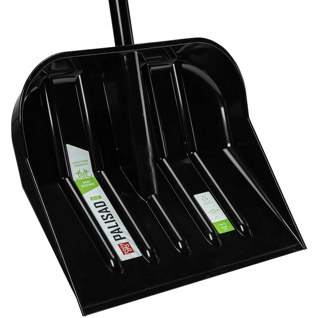 Лопата для уборки снега Palisad 61644 (Цвет: Black/Green)