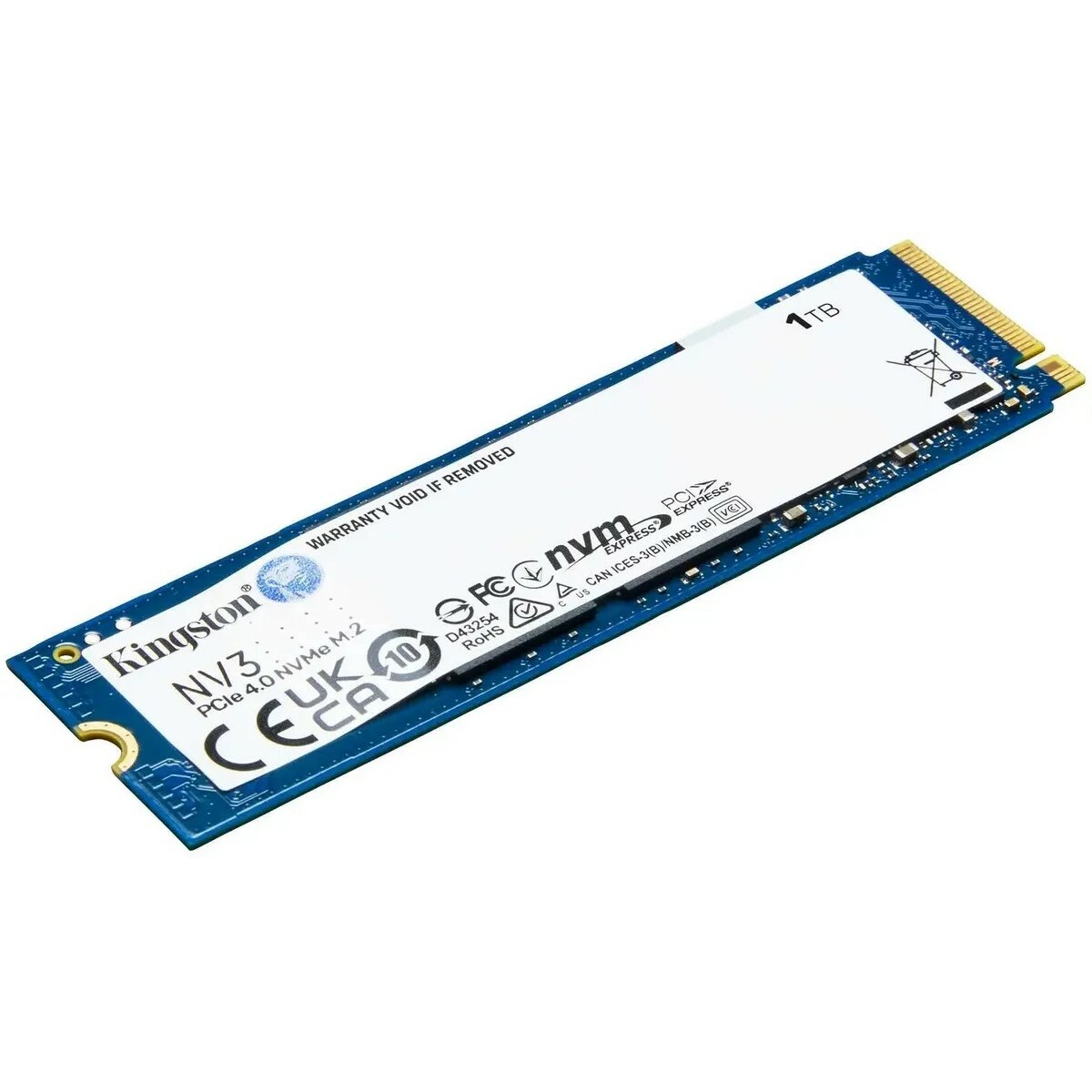 Накопитель SSD Kingston M.2 1Tb SNV3S / 1000G