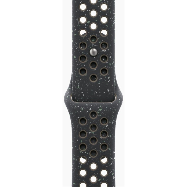 Умные часы Apple Watch Series 9 45mm Aluminum Case with Nike Sport Band M/L (Цвет: Midnight/Midnight Sky)