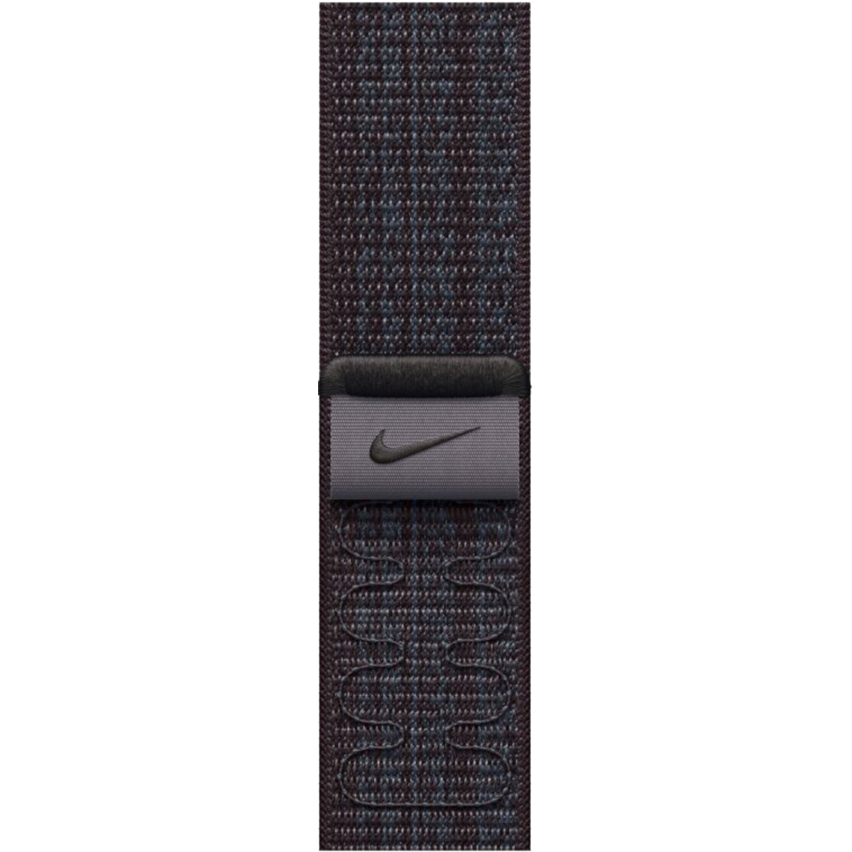 Умные часы Apple Watch Series 9 45mm Aluminum Case with Nike Sport Loop (Цвет: Midnight / Black / Blue)