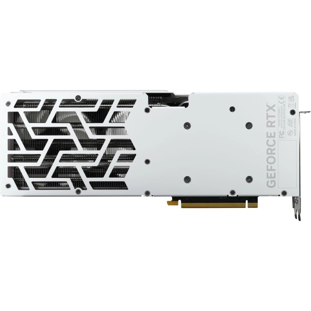 Видеокарта Palit RTX4070Ti SUPER GAMINGPRO WHITE OC 16Gb (NED47TST19T2-1043W)