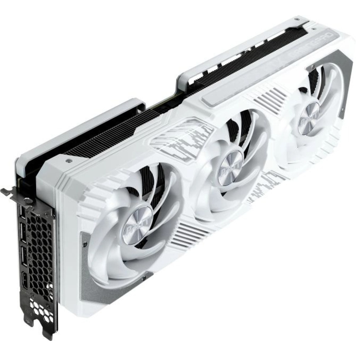 Видеокарта Palit RTX4070Ti SUPER GAMINGPRO WHITE OC 16Gb (NED47TST19T2-1043W)