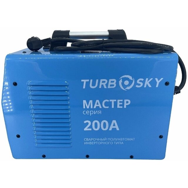 Сварочный полуавтомат Turbosky MIG-200А Мастер (Цвет: Blue) Сварочный полуавтомат Turbosky MIG-200А Мастер (Цвет: Blue)