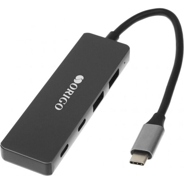 Разветвитель USB-C Origo OU3340C, черный