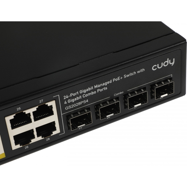 Коммутатор Cudy GS2028PS4-400W Коммутатор Cudy GS2028PS4-400W