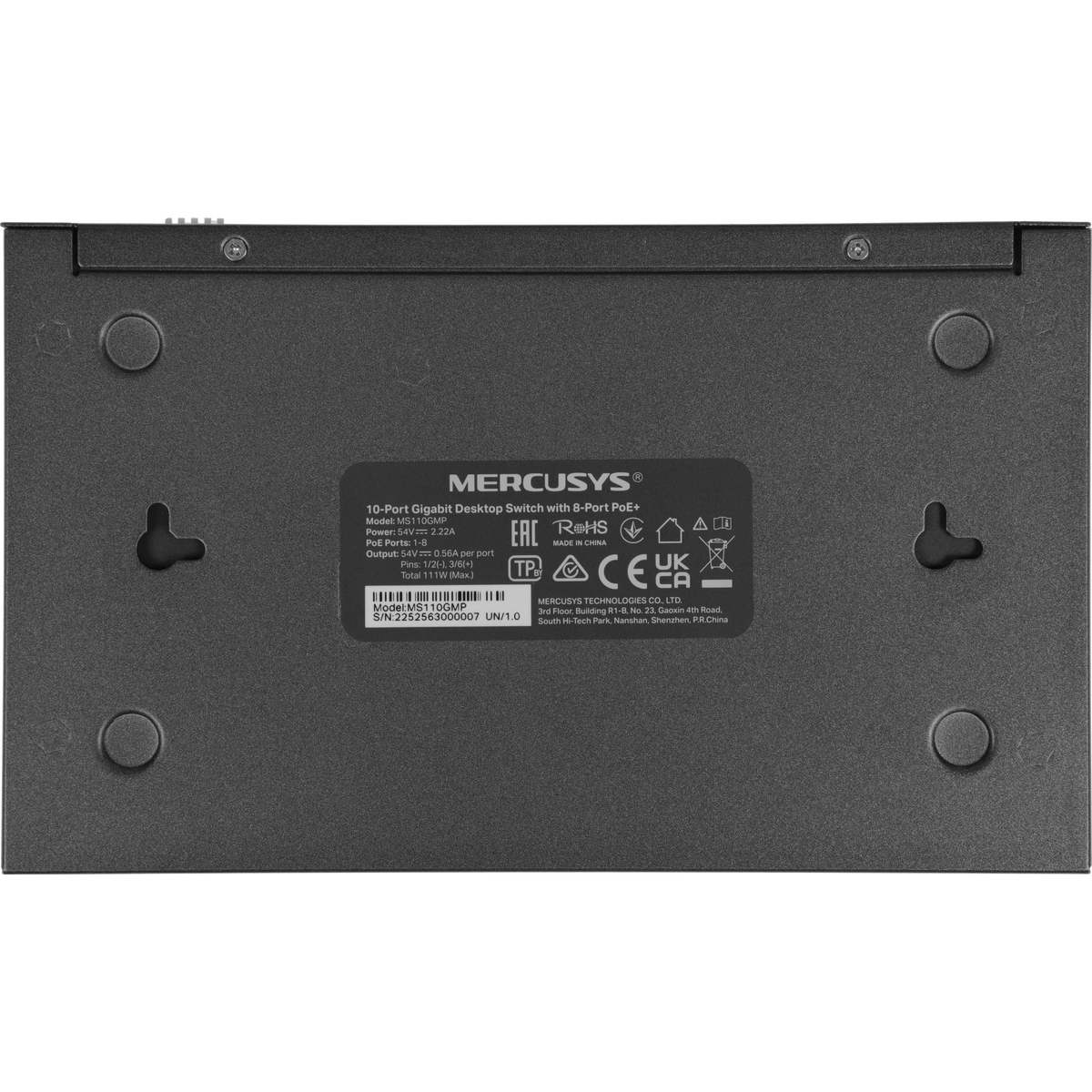 Коммутатор Mercusys MS110GMP