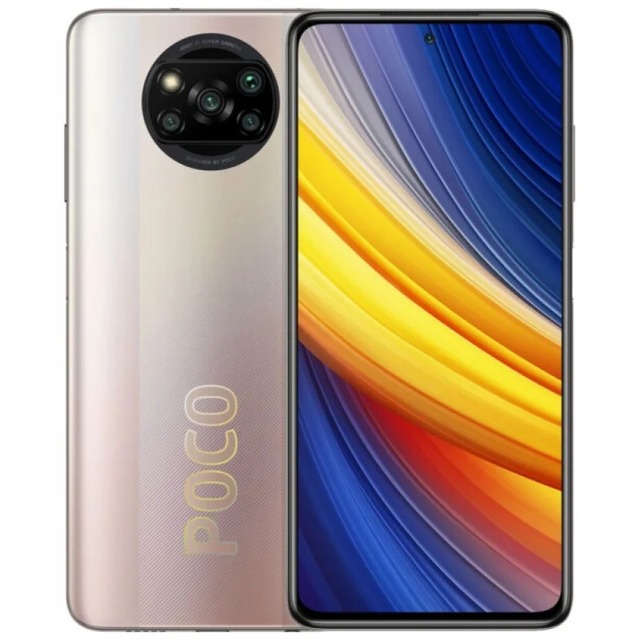 Смартфон Xiaomi Poco X3 Pro 8 / 256Gb (NFC) RU (Цвет: Metal Bronze)