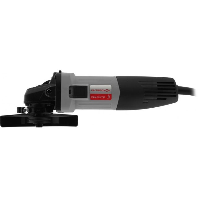 Углошлифовальная машина Интерскол УШМ-125/750 (Цвет: Gray)
