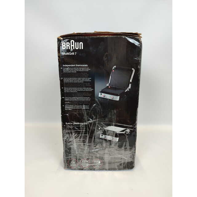 Электрогриль Braun CG7010 (Цвет: Silver / Black)