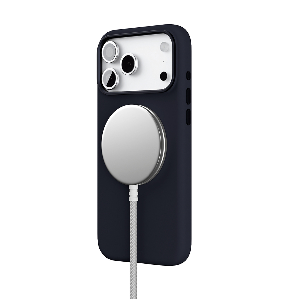 Чехол-накладка VLP Aster Pro Case with MagSafe для смартфона Apple iPhone 17 Pro Max (Цвет: Dark Blue)