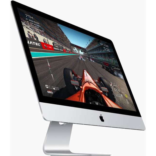 Моноблок Apple iMac MMQA2RU / A 21.5 Full HD i5 7360U (2.3) / 8Gb / 1Tb 5.4k / Iris Graphics 640 / CR / Mac OS X / GbitEth / WiFi / BT / клавиатура / мышь / Cam / серебристый / черный 1920x1080