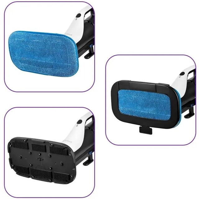 Швабра паровая Kitfort КТ-1066 (Цвет: Black / White) Швабра паровая Kitfort КТ-1066 (Цвет: Black / White)