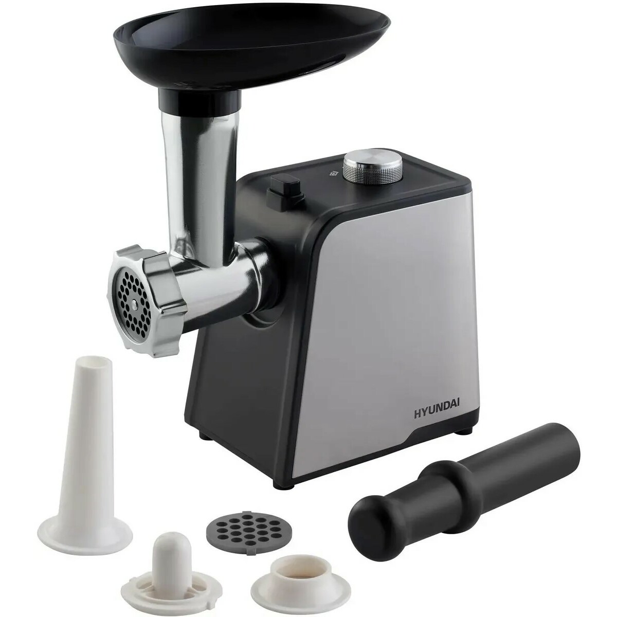 Мясорубка Hyundai HY-MG2214 (Цвет: Silver/Black)