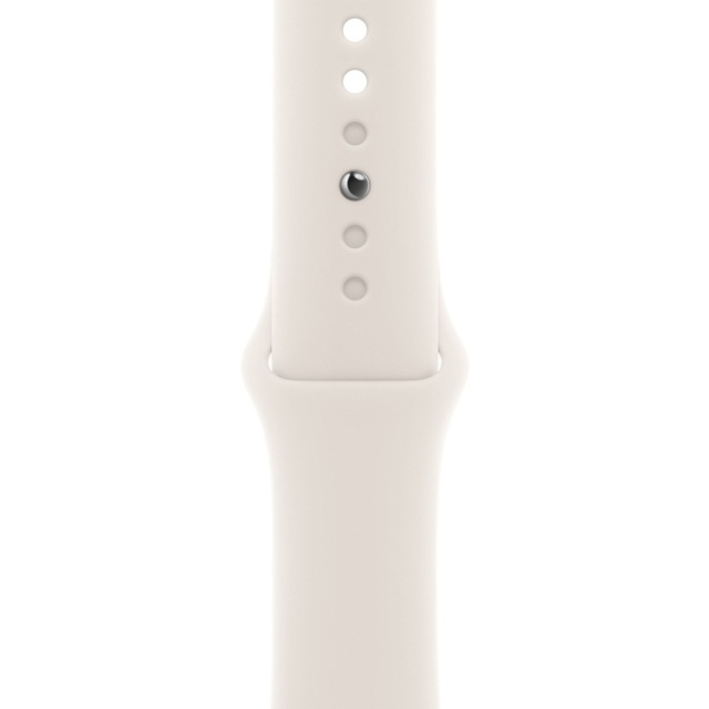 Умные часы Apple Watch SE 3 (2026) 40 mm Starlight Aluminum Starlight Sand Sport Band S / M (MJKR4)