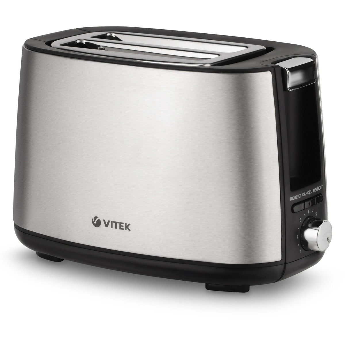 Тостер Vitek VT-7170 (Цвет: Steel/Black)