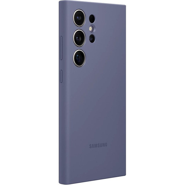 Чехол-накладка Samsung Silicone Case для смартфона Samsung Galaxy S24 Ultra (Цвет: Purple)