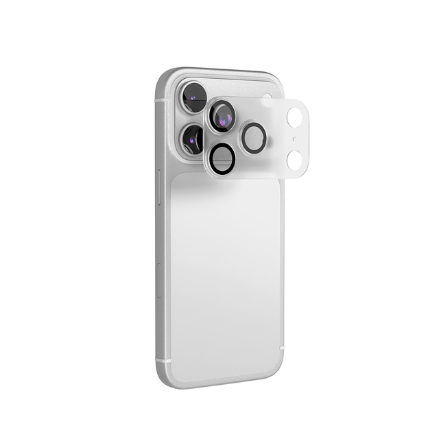 Стекло защитное VLP Lens Protector для камеры iPhone 17 Pro Max, с черной рамкой Стекло защитное VLP Lens Protector для камеры iPhone 17 Pro Max, с черной рамкой