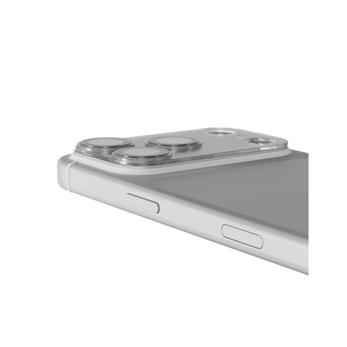 Стекло защитное VLP Lens Protector для камеры iPhone 17 Pro Max, с черной рамкой