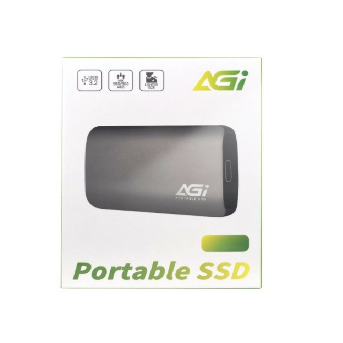 Накопитель SSD AGi USB-C 1TB AGI1T0GIMED138 (Цвет: Gray)