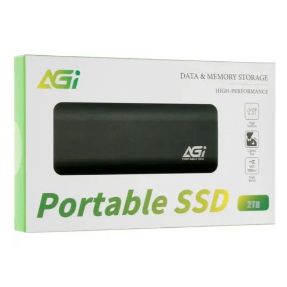 Накопитель SSD AGi USB-C 2TB AGI2T0GIMED198 (Цвет: Black)