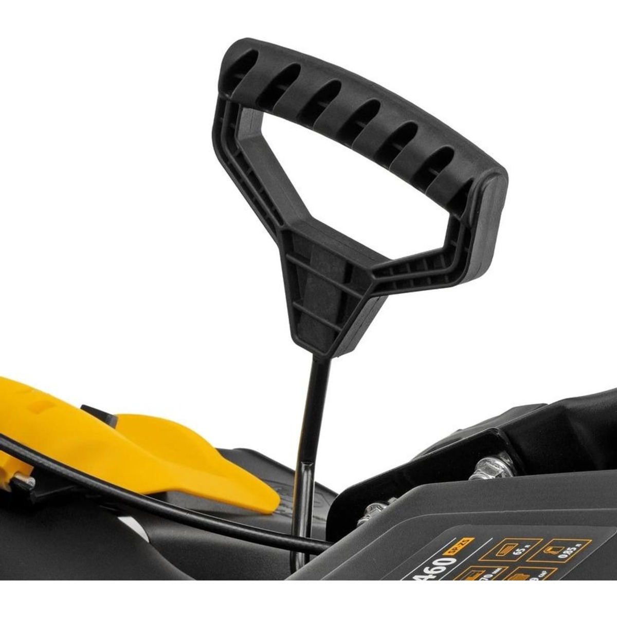 Газонокосилка роторная Denzel GLR-460SP-ZS (Цвет: Yellow/Black)