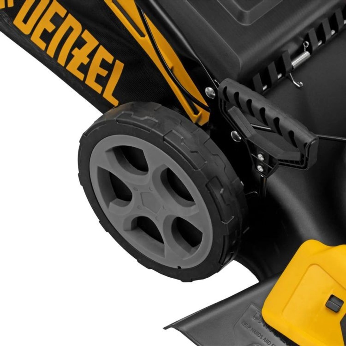 Газонокосилка роторная Denzel GLR-460SP-ZS (Цвет: Yellow/Black)