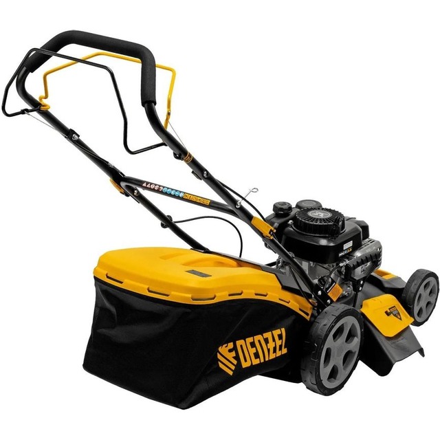 Газонокосилка роторная Denzel GLR-460SP-ZS (Цвет: Yellow / Black)